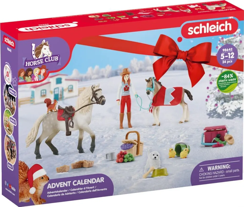 Schleich Spielwaren Schleich Horse Club 98642 Adventskalender HC 2022 Adventskalender Zum Spielen Saison Adventskalender PB22 HK22 1 Schleich Spielwaren Schleich Horse Club 98642 Adventskalender HC 2022 Adventskalender Zum Spielen Saison Adventskalender PB22 HK22
