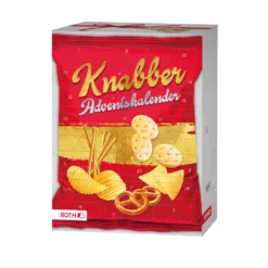ROTH Knabber Adventskalender 2022 Gefüllt Mit 24 Verschiedenen Knabbereien, Kalender Mit Snacks Zum Knabbern In Der Vorweihnachtszeit