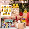 24 Tage Weihnachten Adventskalender Gummienten Rubber Ducky Badespielzeug Weihnachtsgeschenke