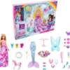 Barbie Dreamtopia Märchen-Adventskalender 2022, Meerjungfrau-/Prinzessin-Puppe
