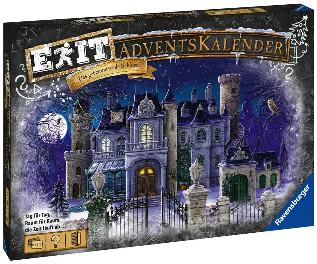 Ravensburger Exit Adventskalender - Das Geheimnisvolle Schloss 18941 7 Ravensburger Exit Adventskalender - Das Geheimnisvolle Schloss 18941 – Bild 7