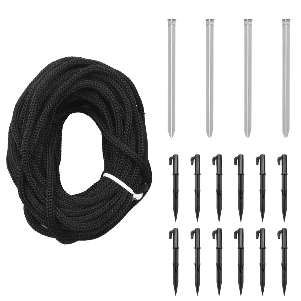 VidaXL Weihnachtsbaum Mit Erdnägeln Mehrfarbig 732 LEDs 500 Cm 2 VidaXL Weihnachtsbaum Mit Erdnägeln Mehrfarbig 732 LEDs 500 Cm – Bild 2