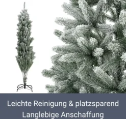 Juskys Künstlicher Weihnachtsbaum Talvi 180 Cm Mit Schnee & Metall Ständer, Naturgetreu, Einfacher Aufbau, Tannenbaum Christbaum Weihnachtsdeko Künstlich -Künstliche Weihnachtsbäume das Geschäft 8c1766fa7e7527af188e3c7204fd9819