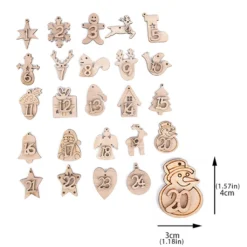 24 Stück Adventskalender Zum Befüllen Weihnachtskalender Weihnachten Säckchen,Adventskalender 2022 -Künstliche Weihnachtsbäume das Geschäft 8f69ce03d8f505d0b935dbfa5ff3d2bd