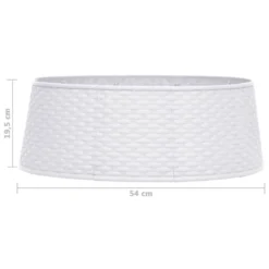 VidaXL Weihnachtsbaumrock Weiß Ø54x19,5 Cm -Künstliche Weihnachtsbäume das Geschäft 928138ff82e6c57ff63a9f4ac71dbaa9