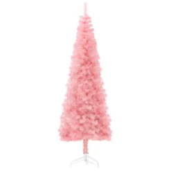 VidaXL Künstlicher Halb-Weihnachtsbaum Mit Ständer Schlank Rosa 120 Cm -Künstliche Weihnachtsbäume das Geschäft 92c2be93bd954e3f24baa8ebe782b1f5