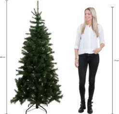 Triumph Tree Tsuga Künstlicher Weihnachtsbaum - H185 X Ø109 Cm - Grün -Künstliche Weihnachtsbäume das Geschäft 9335ddac560d7686ff5f761f69614ea4