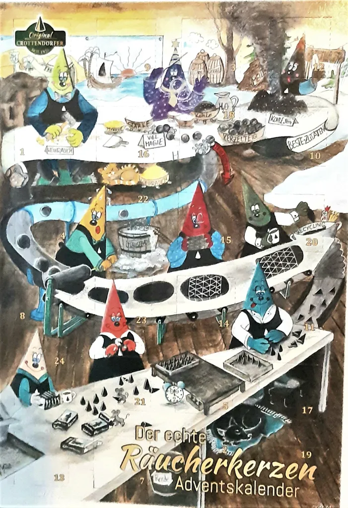 Der Echte Räucherkerzen Adventskalender Mit 24 Verschiedenen Crottendorfer Räucherkerzen 5 Der Echte Räucherkerzen Adventskalender Mit 24 Verschiedenen Crottendorfer Räucherkerzen – Bild 5