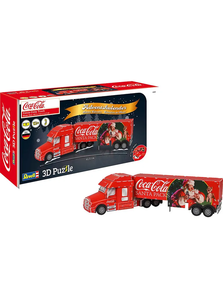 Revell Gmbh ADV.KAL.22 COCA COLA TRUCK PZ 3D TRUCK PZ 3D 2 Revell Gmbh ADV.KAL.22 COCA COLA TRUCK PZ 3D TRUCK PZ 3D – Bild 2