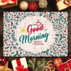 Itenga Frühstück Adventskalender GOOD MORNING -Künstliche Weihnachtsbäume das Geschäft 998e6d4b14c836998da6d1f9b8579aea