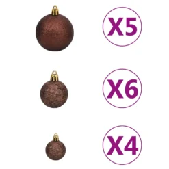VidaXL Künstlicher Weihnachtsbaum Mit LEDs & Kugeln 90 Cm Grün -Künstliche Weihnachtsbäume das Geschäft 9ad859d29278de4306bf44b1045cf270