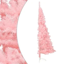 VidaXL Künstlicher Halb-Weihnachtsbaum Mit Ständer Rosa 150 Cm PVC -Künstliche Weihnachtsbäume das Geschäft 9b4082d86fa58f22326c3e9122fd8978
