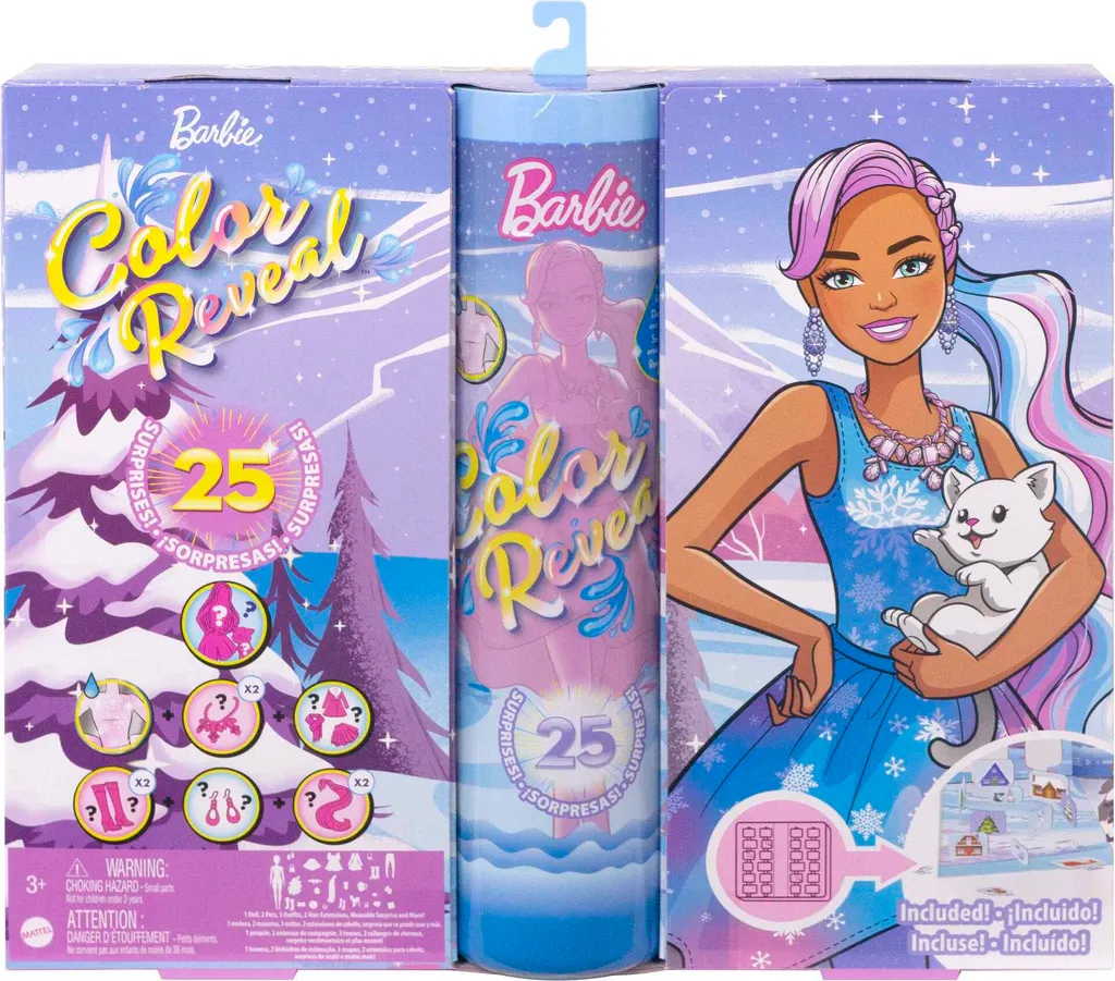 Barbie Color Reveal Adventskalender Refresh 6 Barbie Color Reveal Adventskalender Refresh – Bild 6