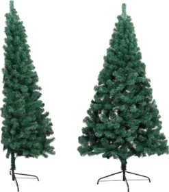 VidaXL Künstlicher Halb-Weihnachtsbaum Mit Ständer Grün 180 Cm PVC