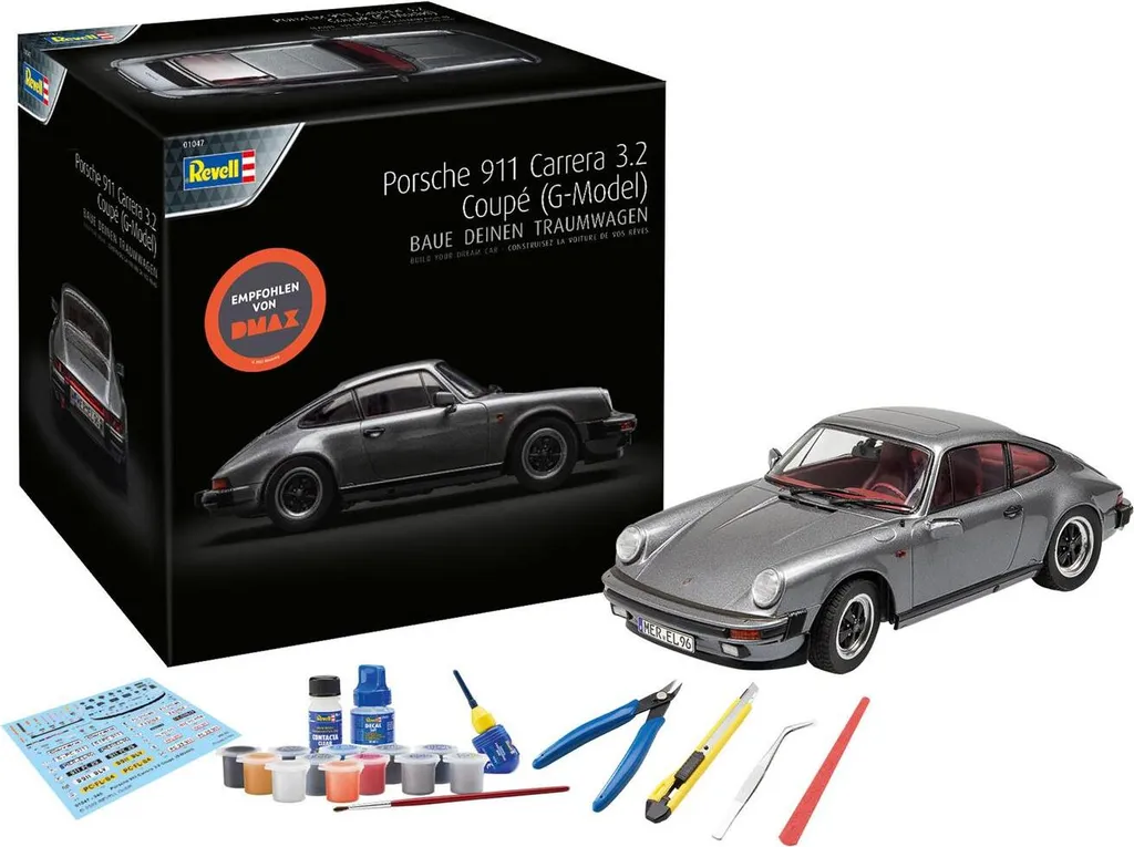 Revell 01047 Adventskalender 1:24 Porsche 911 Carrera 3.2 Coupé 1 Revell 01047 Adventskalender 1:24 Porsche 911 Carrera 3.2 Coupé