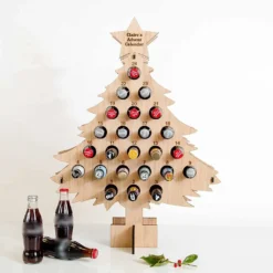 24 Tage Weihnachtsbaum Weinregal Holz Advents Countdown , Weihnachts Countdown Ornamente Aus Holz, Weinregal Dekoration, Feiertags Adventskalender, Weinregal, Weihnachtsdekoration