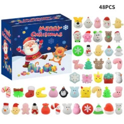 48er Pop-it Fidget Toy Set Adventskalender Weihnachtsspielzeug Countdown Bis Weihnachten Weihnachtsgeschenk