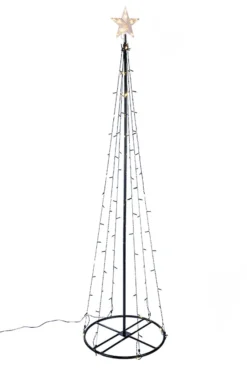 Garten-Weihnachtsbaum 240 Cm Mit 150 Warmweißen LED 76618 -Künstliche Weihnachtsbäume das Geschäft a0adb9e2f2a48218c113a49790c71269