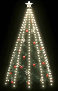 VidaXL Weihnachtsbaum-Lichternetz Mit 250 LEDs Kaltweiß 250 Cm -Künstliche Weihnachtsbäume das Geschäft a24495d4726b5ffb9becbf070fea1823