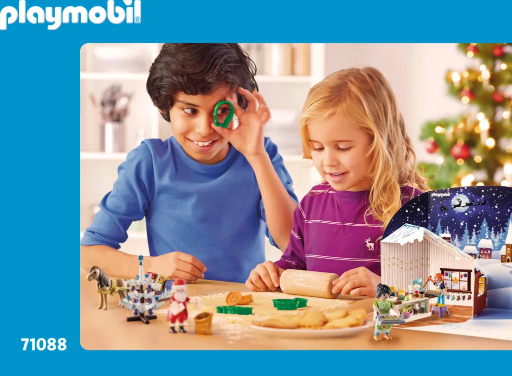 PLAYMOBIL Weihnachten 71088 Adventskalender Weihnachtsbacken 4 PLAYMOBIL Weihnachten 71088 Adventskalender Weihnachtsbacken – Bild 4