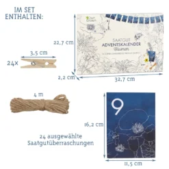 Adventskalender 2022 Mit Saatgut: Weihnachtsgeschenk Für Alle -Künstliche Weihnachtsbäume das Geschäft a48cbbfed6a326c3fba4c317b924b60e
