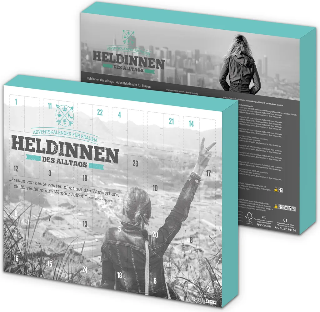 Roth Itenga Adventskalender Gefüllt "Heldinnen Des Alltags" Für Frauen 1 Roth Itenga Adventskalender Gefüllt "Heldinnen Des Alltags" Für Frauen