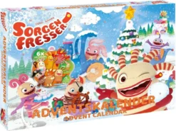 Craze 57446 Advent Kalender Adventskalender Sorgenfresser M 3D Figuren