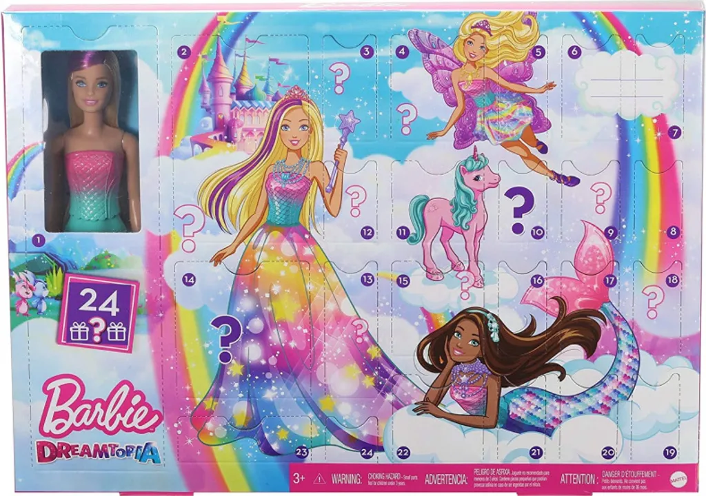 Barbie Dreamtopia Adventskalender 2020 Mit Puppe (blond) Und Puppen-Zubehör 10 Barbie Dreamtopia Adventskalender 2020 Mit Puppe (blond) Und Puppen-Zubehör – Bild 10