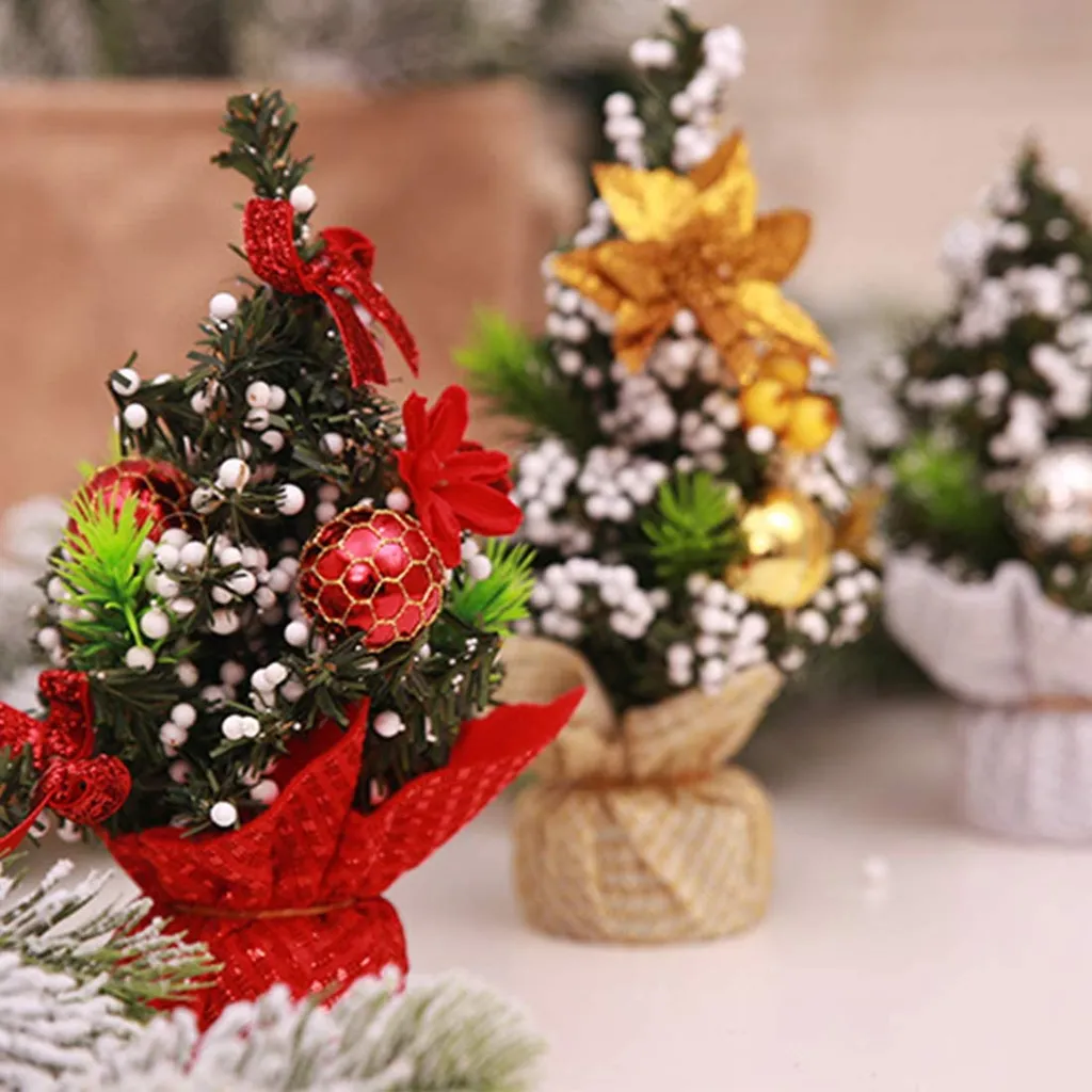 Mini Weihnachtsbaum Klein Künstlicher Tannenbaum, Weihnachten Dekoration Weihnachtsbaum, Baumschmuck Weihnachtskugeln Künstliche Weihnachtsbäume Weihnachts Desktop Dekoration 20CM 2 Mini Weihnachtsbaum Klein Künstlicher Tannenbaum, Weihnachten Dekoration Weihnachtsbaum, Baumschmuck Weihnachtskugeln Künstliche Weihnachtsbäume Weihnachts Desktop Dekoration 20CM – Bild 2
