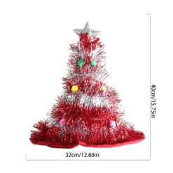 Weihnachtsmützen Baum Mit LED Bunte Lichter Pompons Weihnachten Kostüm Für Erwachsene Kinder Grün -Künstliche Weihnachtsbäume das Geschäft ae4167adca3fbdd96b4038065dcf148d