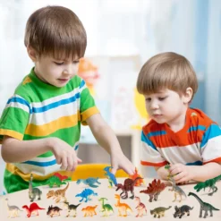 2022 Weihnachts Adventskalender Dinosaurier Spielzeug Blindbox Mit 74*70cm Teppich, Weihnachtsgeschenk Für Kinder Ab 3 Jahren -Künstliche Weihnachtsbäume das Geschäft afa613cb30834ab811e48b3907f73c36