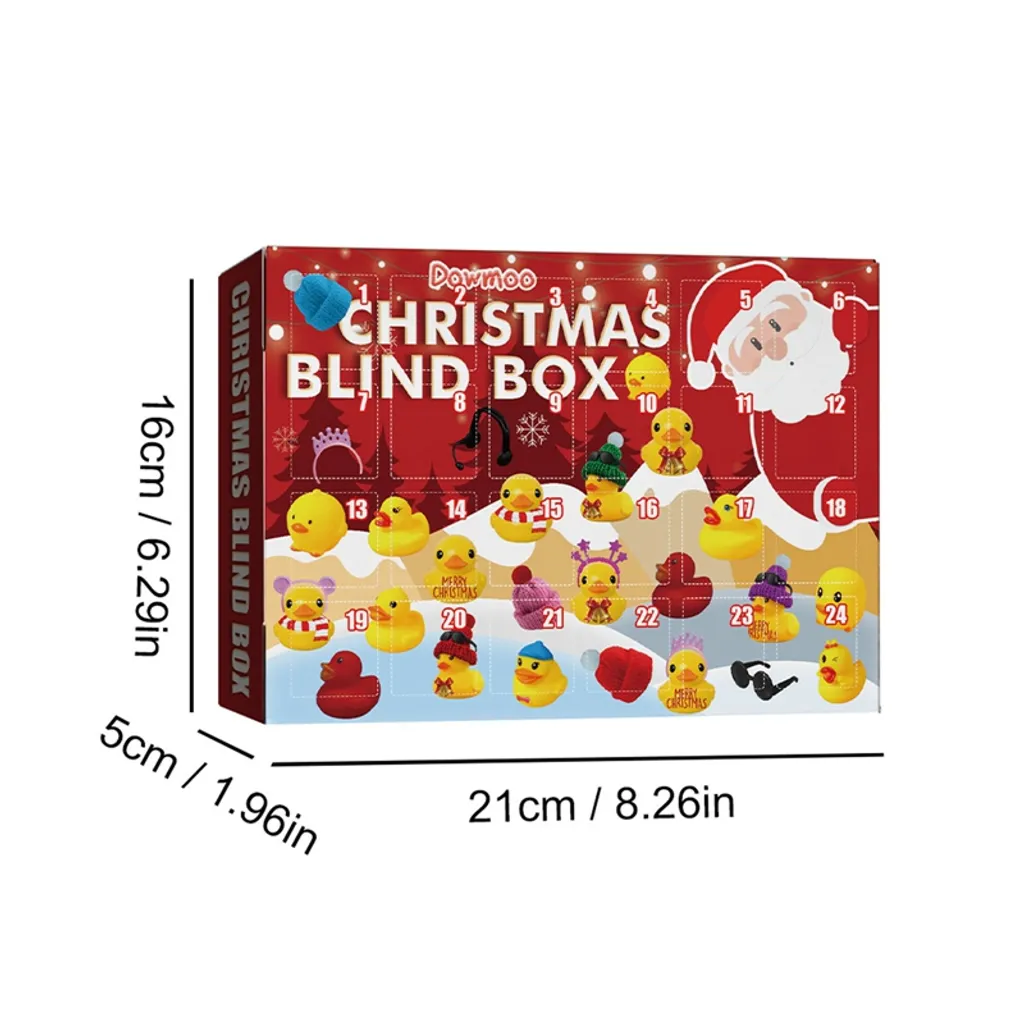 Adventskalender 2022,24 Gummienten Für Jungen, Mädchen, Kinder Und Kleinkinder,Gummiente Badespielzeug,kreative Weihnachtsgeschenke,perfekt Für Dekoration,Gastgeschenke 6 Adventskalender 2022,24 Gummienten Für Jungen, Mädchen, Kinder Und Kleinkinder,Gummiente Badespielzeug,kreative Weihnachtsgeschenke,perfekt Für Dekoration,Gastgeschenke – Bild 6