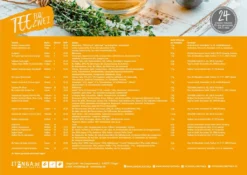 Itenga Adventskalender Gefüllt Tee Für Zwei - Teeadventskalender - 50x35x4,6cm