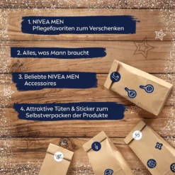 NIVEA MEN Adventskalender, Weihnachtskalender Mit Ausgewählten Pflegeprodukten & Accessoires, Pflegeset Für Die Adventszeit -Künstliche Weihnachtsbäume das Geschäft b296f37737ddb6fb7b159fa69a7e7f39
