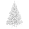 Weihnachtsbaum Künstlich Baum Christbaum Tannenbaum Mit Metallständer 120cm Weiß