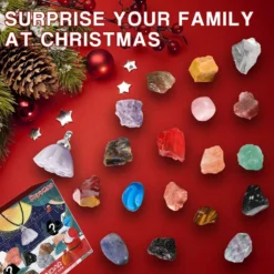 Adventskalender 2022,Weihnachten Adventskalender,24 Tage Adventskalender Countdown Überraschungen,Natürlichen Mineralien Und Felsen Der Beste Geschenk Für Jungen,Mädchen Geologie Enthusiasten -Künstliche Weihnachtsbäume das Geschäft b91e8a64c0acbcca367e3565047e9ec9