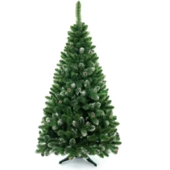 Weihnachtsbaum 220 Cm Zapfen Kunststoff Verschneit Kiefer Christbaum -Künstliche Weihnachtsbäume das Geschäft bd20c785f04bab24363f430a56ba8514