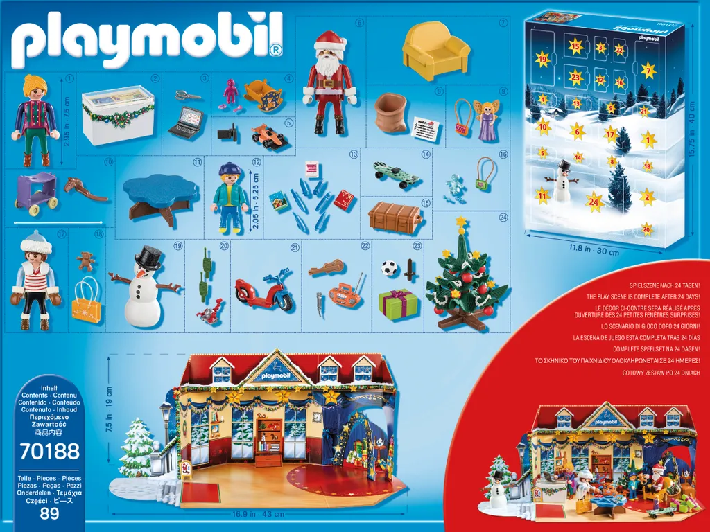 PLAYMOBIL Weihnachten 70188 Adventskalender "Weihnachten Im Spielwarengeschäft" 4 PLAYMOBIL Weihnachten 70188 Adventskalender "Weihnachten Im Spielwarengeschäft" – Bild 4