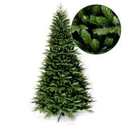 Künstlicher Wohaga Weihnachtsbaum 'Premium' 90/120/150/180/210cm Künstlicher Tannenbaum Inkl. Baumständer Kunststoff/Metall Grün, Größe:180cm -Künstliche Weihnachtsbäume das Geschäft be331fb89235312c9e55fd5a86d52384