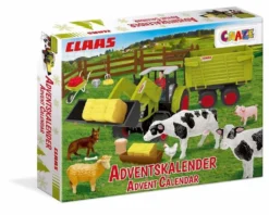 CRAZE 11367799 Adventskalender Claas 45x33,5x8cm -