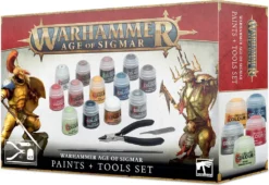 WH Age Of Sigmar Paints + Tools Set, 16-teilig