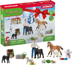 Schleich Farm World 98643 Adventskalender FW 2022, 15 Zubehörteile -Künstliche Weihnachtsbäume das Geschäft c20de6452191d10bb276550ee4c26bb6