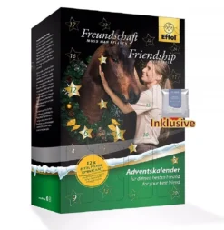 Effol Pferde Adventskalender 2022 Für Echte Pferde - 24 Geschenke Wert 250 €, Advent Kalender Für Pferd & Reiter, Pferde Produkte Calender