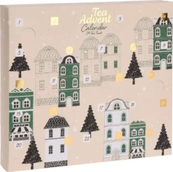 Tee Adventskalender 2023 Klein - 23 X 21 Cm - Weihnachten Advent Kalender Probier Set Geschenkidee