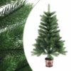 VidaXL Künstlicher Weihnachtsbaum Naturgetreue Nadeln 90 Cm Grün