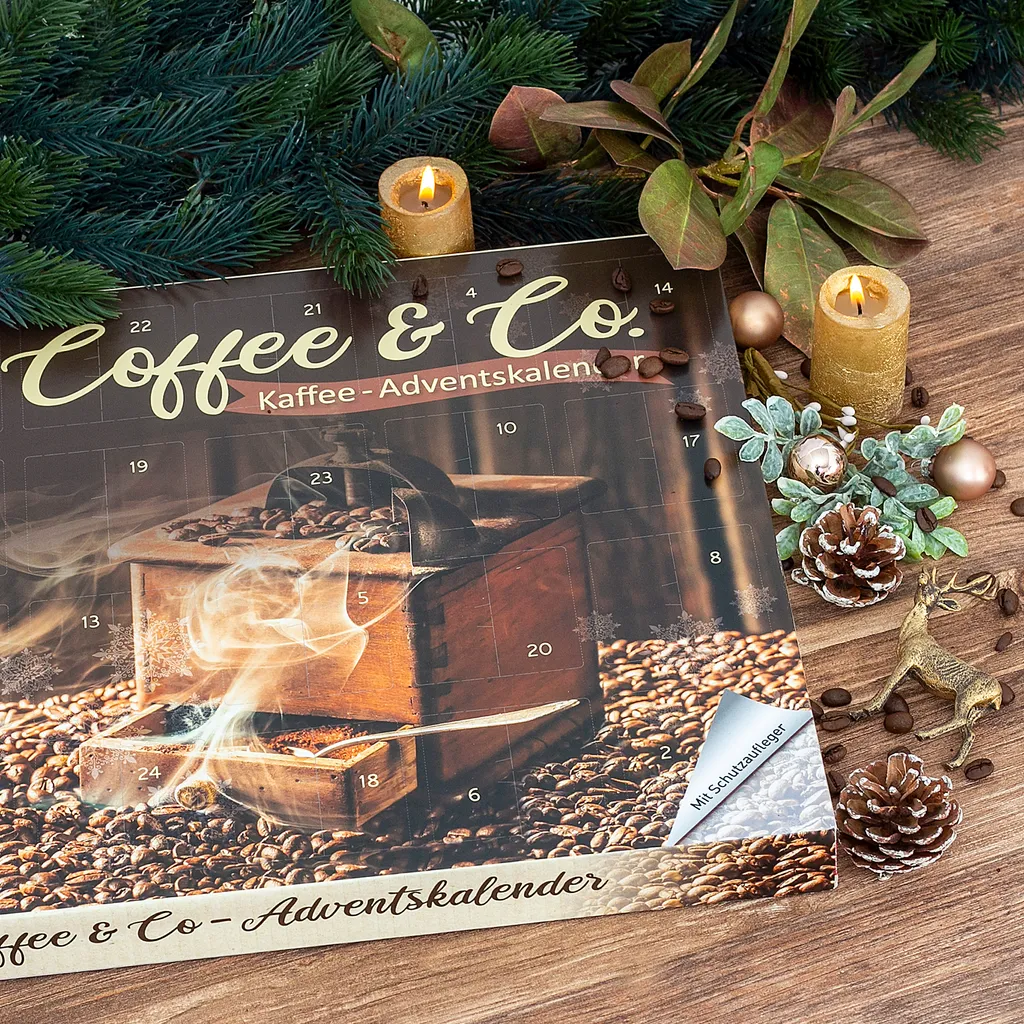 ROTH Kaffee-Adventskalender 'Coffee & Co.' 2022 Gefüllt Mit Kaffeegenuss Und Zubehör, Kaffeesorten-Kalender Zur Vorweihnachtszeit 7 ROTH Kaffee-Adventskalender 'Coffee & Co.' 2022 Gefüllt Mit Kaffeegenuss Und Zubehör, Kaffeesorten-Kalender Zur Vorweihnachtszeit – Bild 7