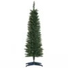 HOMCOM Weihnachtsbaum 1,5 M Christbaum Kunsttanne 294 Äste Zerlegbar PVC Grün ∅46 X 150 Cm