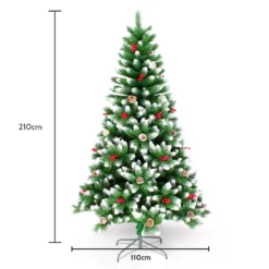 Künstlicher Weihnachtsbaum Geschmückt Deko 210 Cm RovaniemiHöhe (cm): , Zusammensetzung: , Modelle: , Durchmesser (cm): 7 Künstlicher Weihnachtsbaum Geschmückt Deko 210 Cm RovaniemiHöhe (cm): , Zusammensetzung: , Modelle: , Durchmesser (cm): -Künstliche Weihnachtsbäume das Geschäft c7b247646e992e51098a3a37c3754345