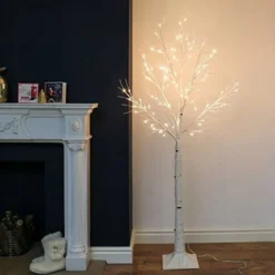 Kunstbaum 180 Cm Mit LED-Beleuchtung – Birkenschmuck -Künstliche Weihnachtsbäume das Geschäft c822b1232e4838b2c6b4a98d865e4c83