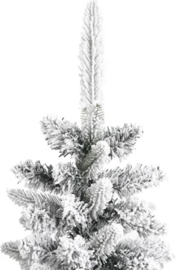 VidaXL Künstlicher Weihnachtsbaum Beschneit Schlank 240 Cm PVC&PE -Künstliche Weihnachtsbäume das Geschäft cae55e1f0df644007a86c06dee4958fc